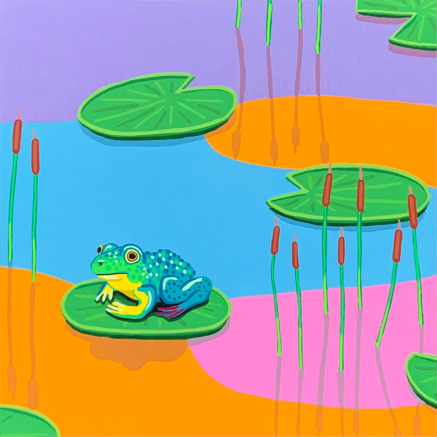 The Amphibians Being Social #01
