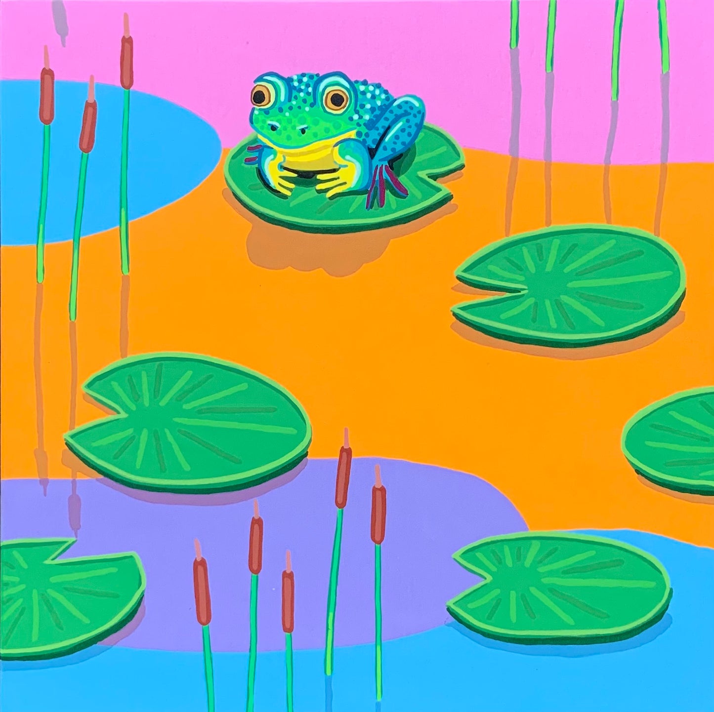 The Amphibians Being Social #12