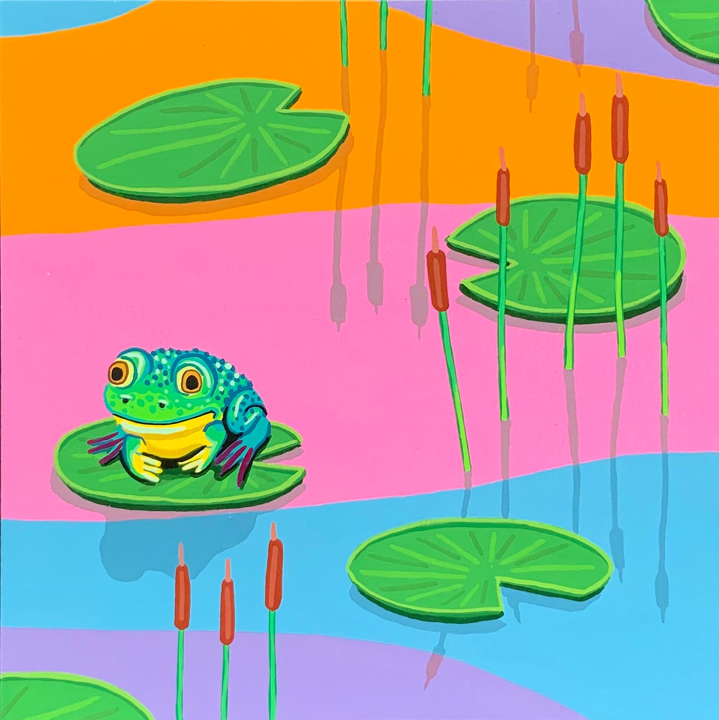 The Amphibians Being Social #14