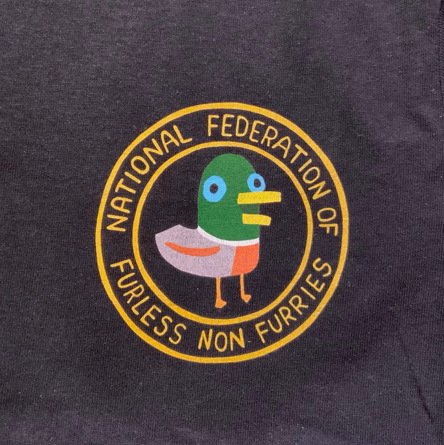 Furless Non-Furries T-shirt.