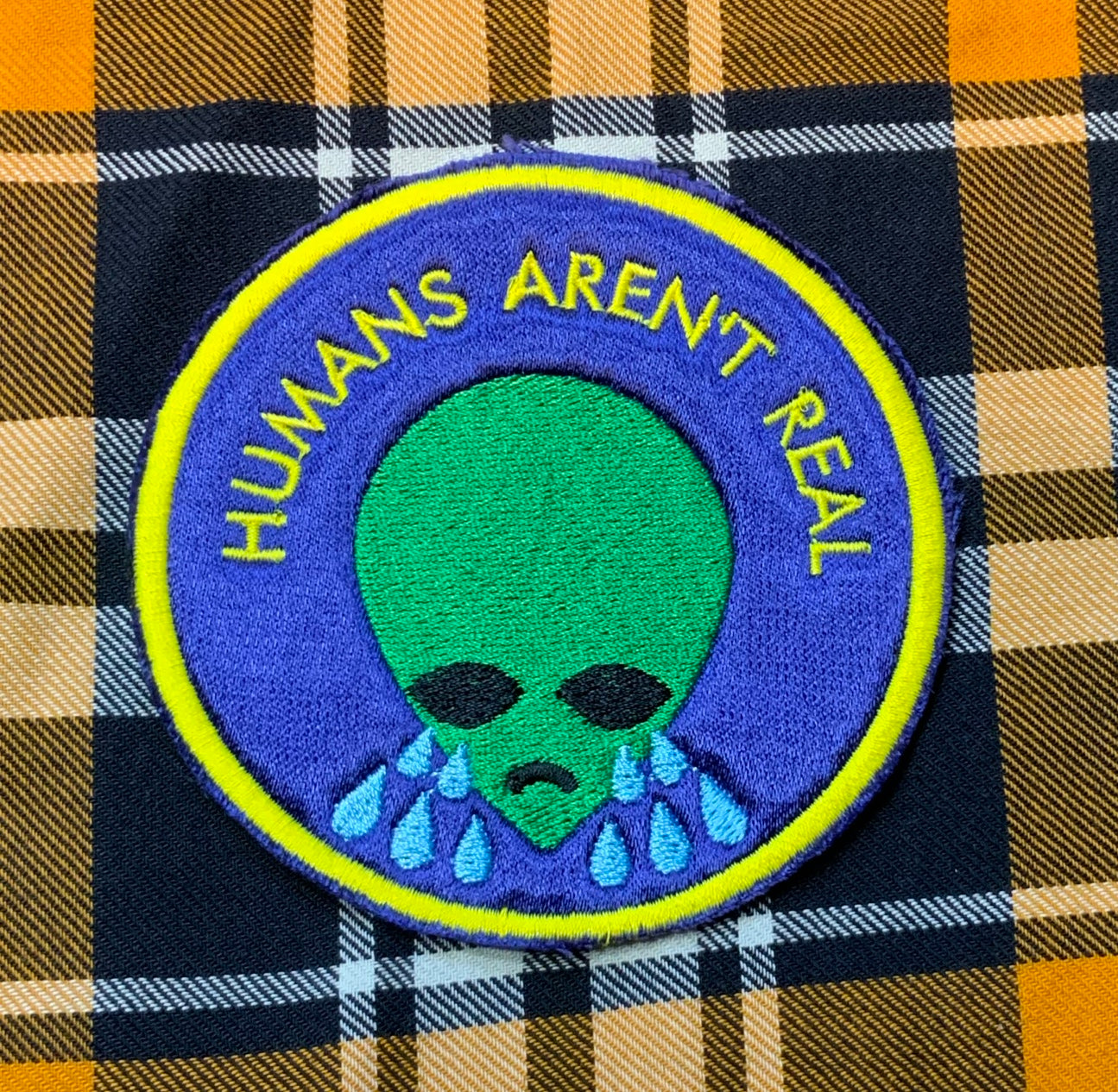 Humans Aren’t Real Patch